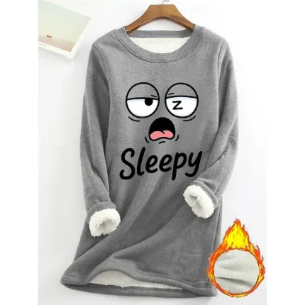 Women's Pullover Sweatshirt Graphic Warm Casual Fuzzy Long Sleeve Round Neck Regular Tops Street Casual Yellow Pink Dark Pink Blue Gray Spring Fall Winter